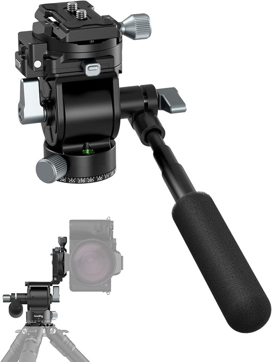 SmallRig 4104-CF-FBA-US Pan Tilt Fluid Video Head
