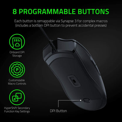 Razer Viper Ultralight Ambidextrous 16000 DPI Gaming Mouse