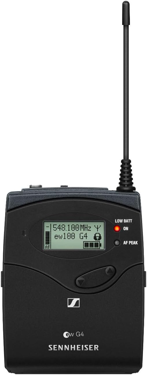 Sennheiser SK 100 G4 Wireless Bodypack Transmitter (Renewed)