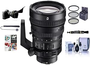 Sony FE PZ 28-135mm F4 OSS G Power Zoom Lens Bundle