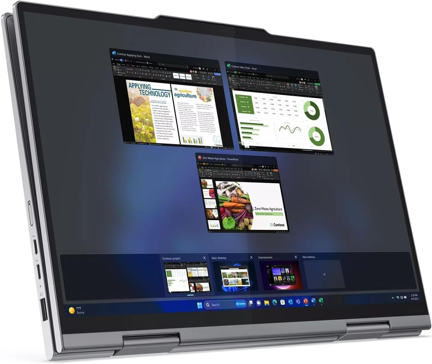 Lenovo 21KE X1 Yoga Gen 9 2-in-1 Laptop: Ultra 7, 32GB RAM