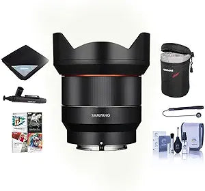 Samyang 14mm f/2.8 AF Canon EF Lens Bundle