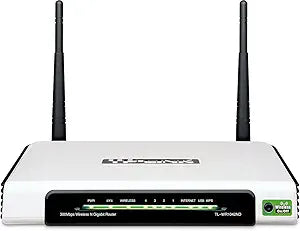TP-Link TL-WR1042ND Wireless N300 Gigabit Router, USB Port — main product image