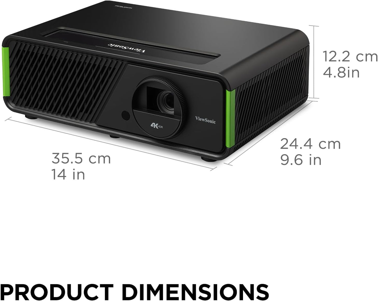 ViewSonic X1-4KPRO 4K UHD LED Google TV Projector