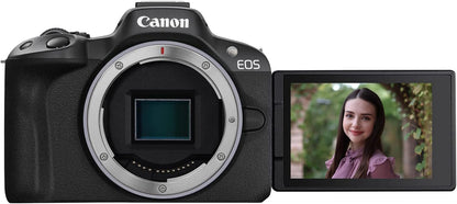 Canon E14CNEOSR50BODY EOS R50 Mirrorless Camera Bundle