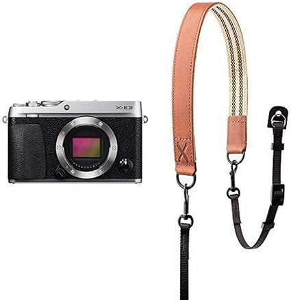 Fujifilm X-E3 Silver Mirrorless Digital Camera Body with Strap — main product image