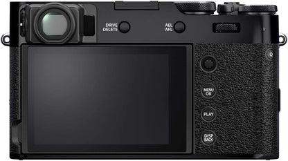 Fujifilm 16643000 X100V Black Digital Camera - 26.1MP, 4K Video