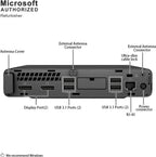 HP 800G4 EliteDesk Mini PC i5 16GB 256GB SSD Renewed