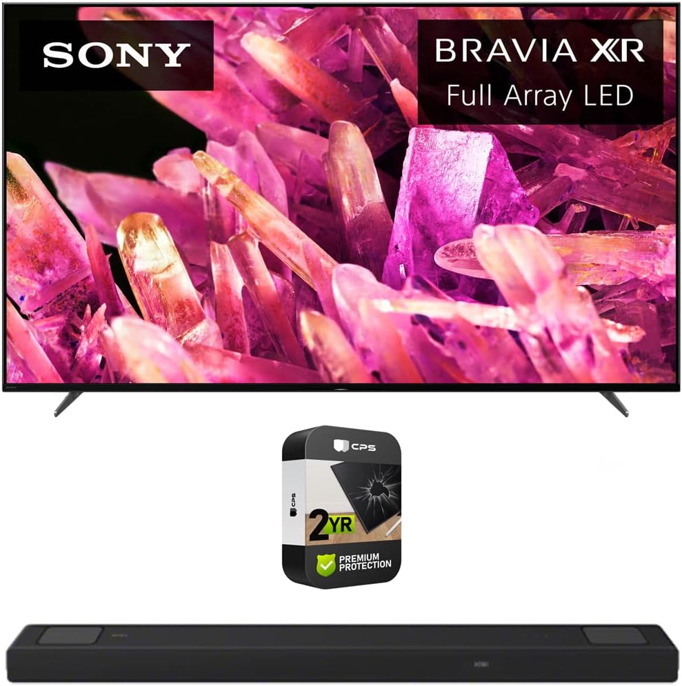Sony E75SNXR85X90K 85" Bravia XR 4K TV Bundle w/ Soundbar