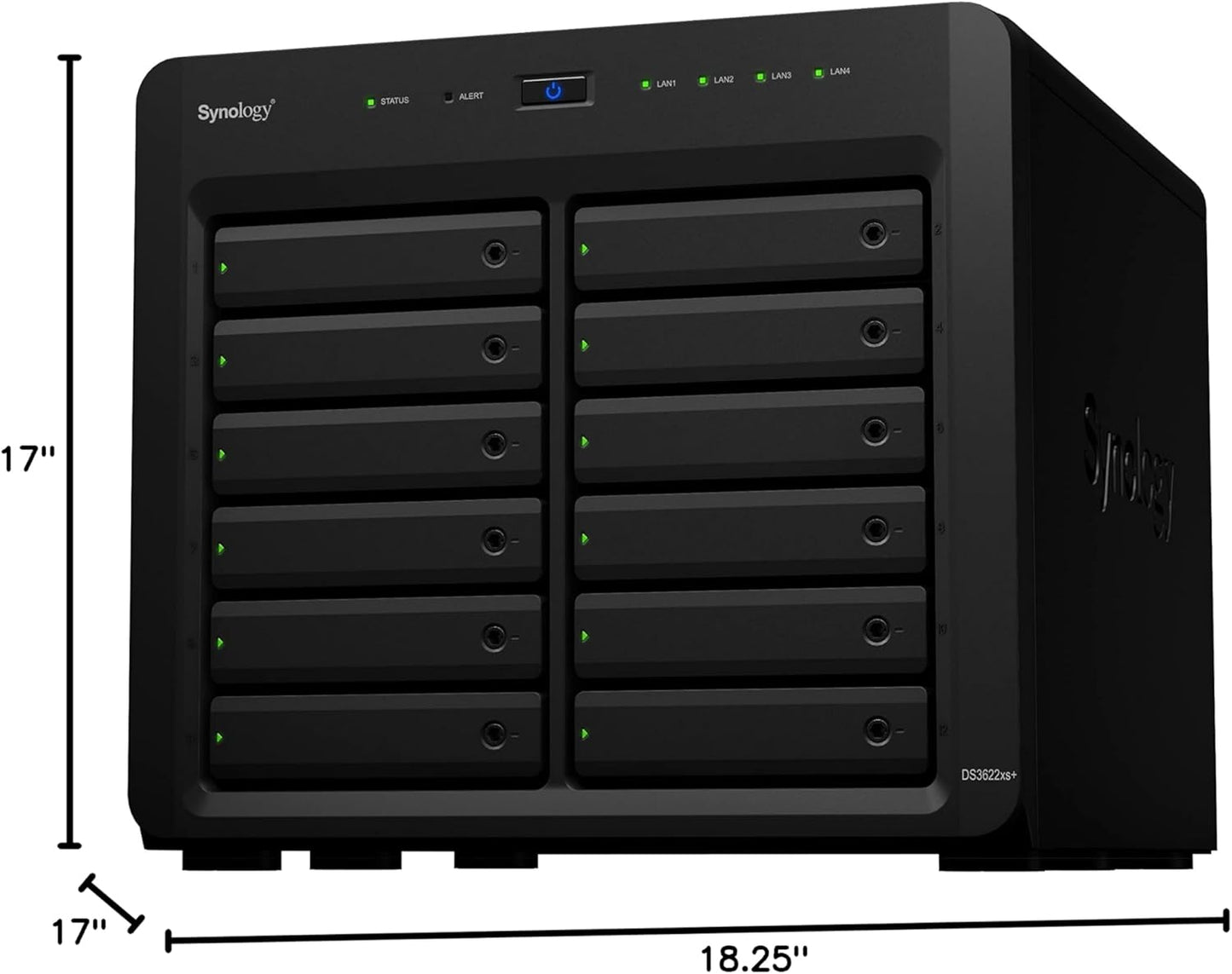 Synology DS3622xs+ 12 Bay DiskStation NAS (Diskless)