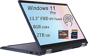 Lenovo Yoga 6 2-in-1 Ryzen 5 Touchscreen Laptop