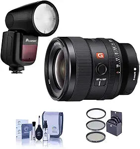 Sony FE 24mm f/1.4 GM Lens Flash Bundle