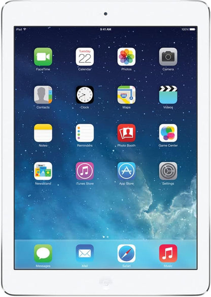 Apple A1474 iPad Air 16GB Silver Wi-Fi (Renewed)