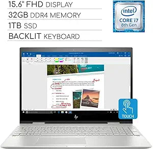 HP Envy X360 2-in-1 i7 Touchscreen Laptop — main product image