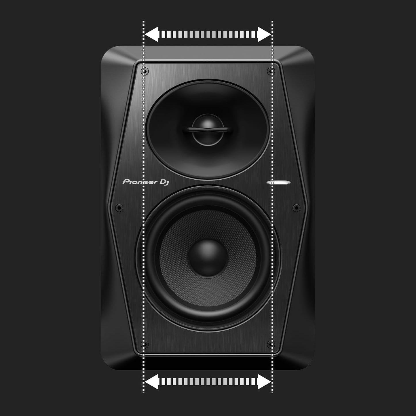 Pioneer DJ VM-50 5.25-inch Active Studio Monitor - Black