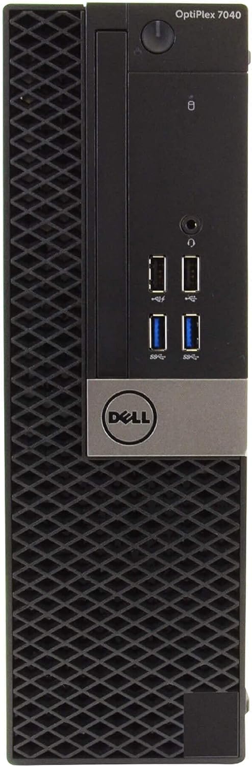 Dell Optiplex 7040 Desktop, i5, 16GB, 500GB SSD, 24" Monitor (Renewed)