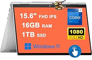 HP Envy X360 15 2-in-1 Touchscreen Laptop i7 1TB SSD — main product image