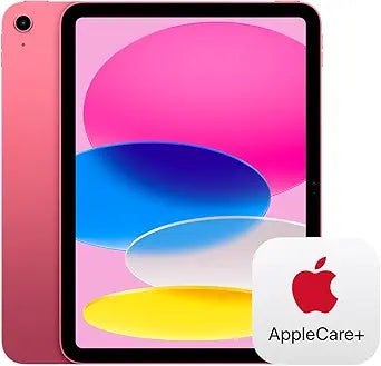 Apple iPad (10th Gen) 64GB WiFi Pink AppleCare+ — main product image
