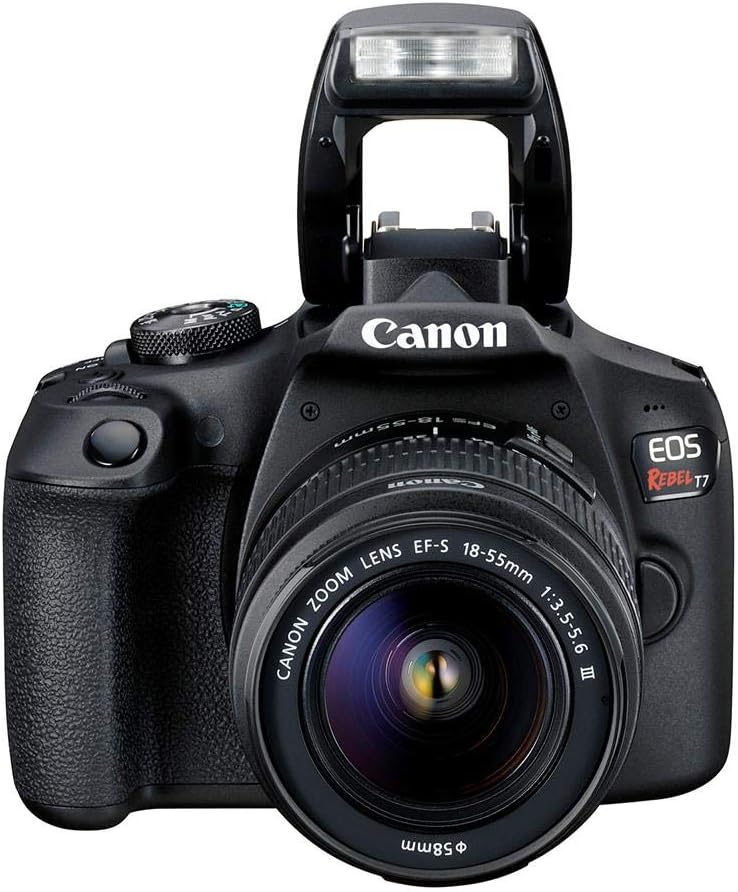 Canon 2727C002 EOS Rebel T7 DSLR Kit (Renewed) - 18-55mm Lens