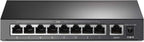 TP-Link TL-SF1009P 9-Port Fast Ethernet PoE+ Switch