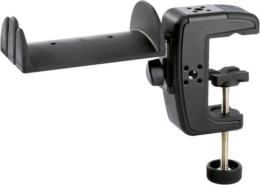 K&M 16085.000.55 Universal Headphone Holder Black