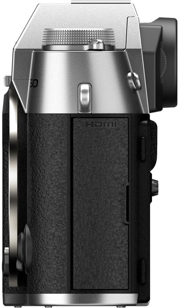 Fujifilm X-T50 Mirrorless Camera Body Silver Bundle