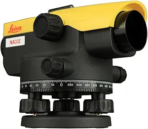 Leica 840383 NA332 Auto Optical Level 360 Degree Black
