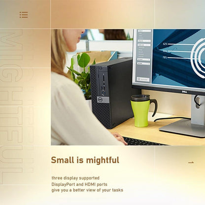 Dell Dell Optiplex 7040 SFF i5 Desktop PC (Renewed)