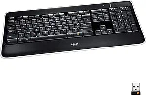 Logitech 920-002359 Wireless Illuminated Keyboard - Renewed