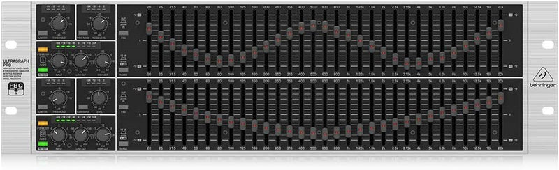 Behringer FBQ6200HD ULTRAGRAPH PRO 31-Band Stereo Equalizer — main product image