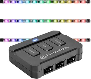 Thermaltake LUMI Color 256C RGB LED Strip 3-Pack — main product image