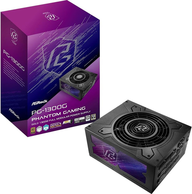 ASRock 90-UXP130-GFUAAB PG 1300W ATX 3.1 PSU — main product image