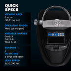 Miller 287803 Classic Series Auto-Darkening Welding Helmet