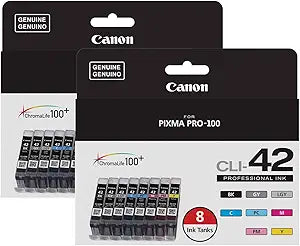 Canon CLI-42 8-Color Ink Tank 2-Pack — main product image