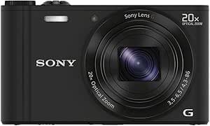 Sony DSCWX300B.CE3 Compact Digital Camera Black — main product image