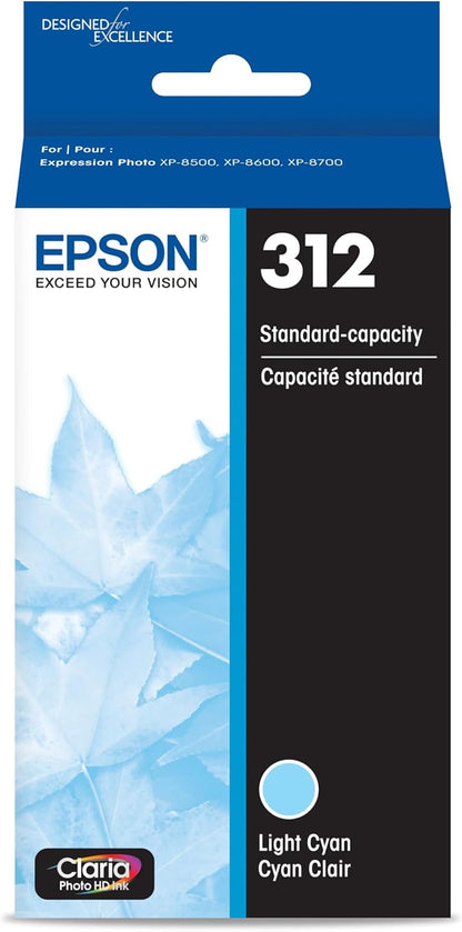 Epson 312 Light Cyan Ink Cartridge T312520-S