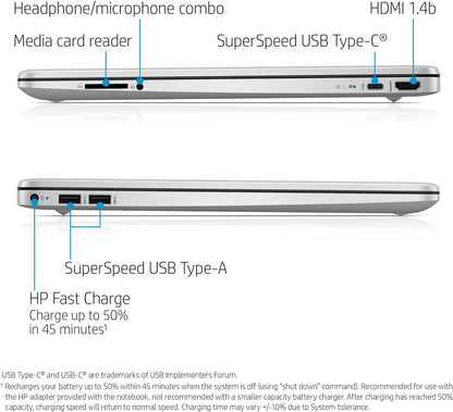 HP 15-DY5033DX 15.6" Laptop i3 32GB RAM 2TB SSD