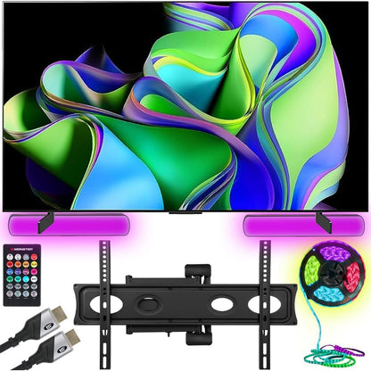 LG CRTE66LGOLED48C3PUARB OLED evo C3 48" 4K TV (Renewed)