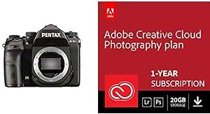 Pentax K-1 Mark II 36MP DSLR + Adobe Plan