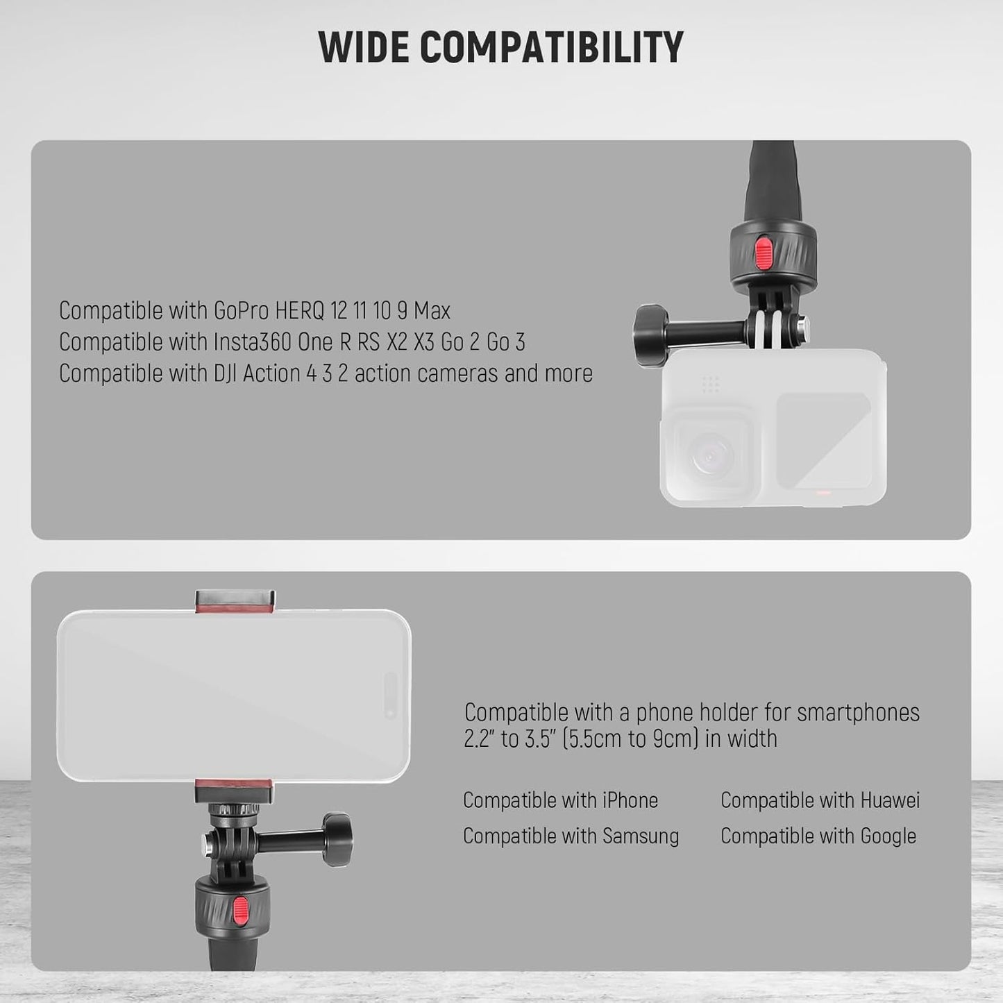 Neewer 10103725 Flexible Phone Camera Mount