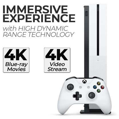 Microsoft Xbox One S 512GB Console Renewed Bundle