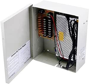 Monoprice 106876 8 Channel 12V DC CCTV Power Supply