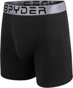Spyder Mens Boxer Briefs 5 Pack Performance Underwear