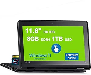 Lenovo ThinkPad Yoga 11e Gen 5 2-in-1 Touchscreen Laptop — main product image