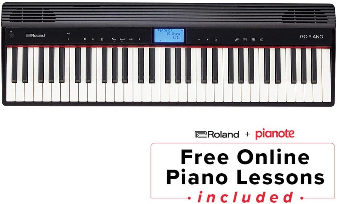 Roland GO-61P GO:PIANO 61-key Digital Keyboard with Bluetooth