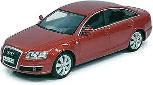 Atlas 3009923 1:43 Scale Audi A6 Model Car - Burgundy