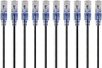 Monoprice 115169 Cat6A Ethernet Patch Cable 10-Pack