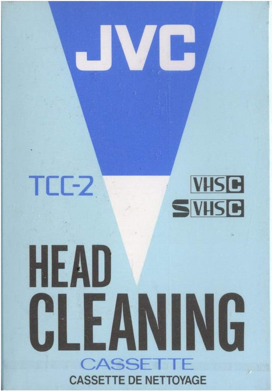 JVC TCC2 VHS-C Cleaning Tape