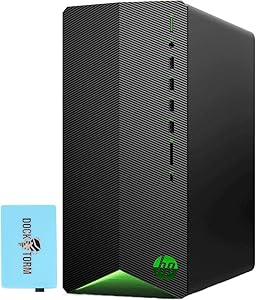 HP 3V2Z3AV-2814-198306 Pavilion TG01 Ryzen 5 Gaming Desktop