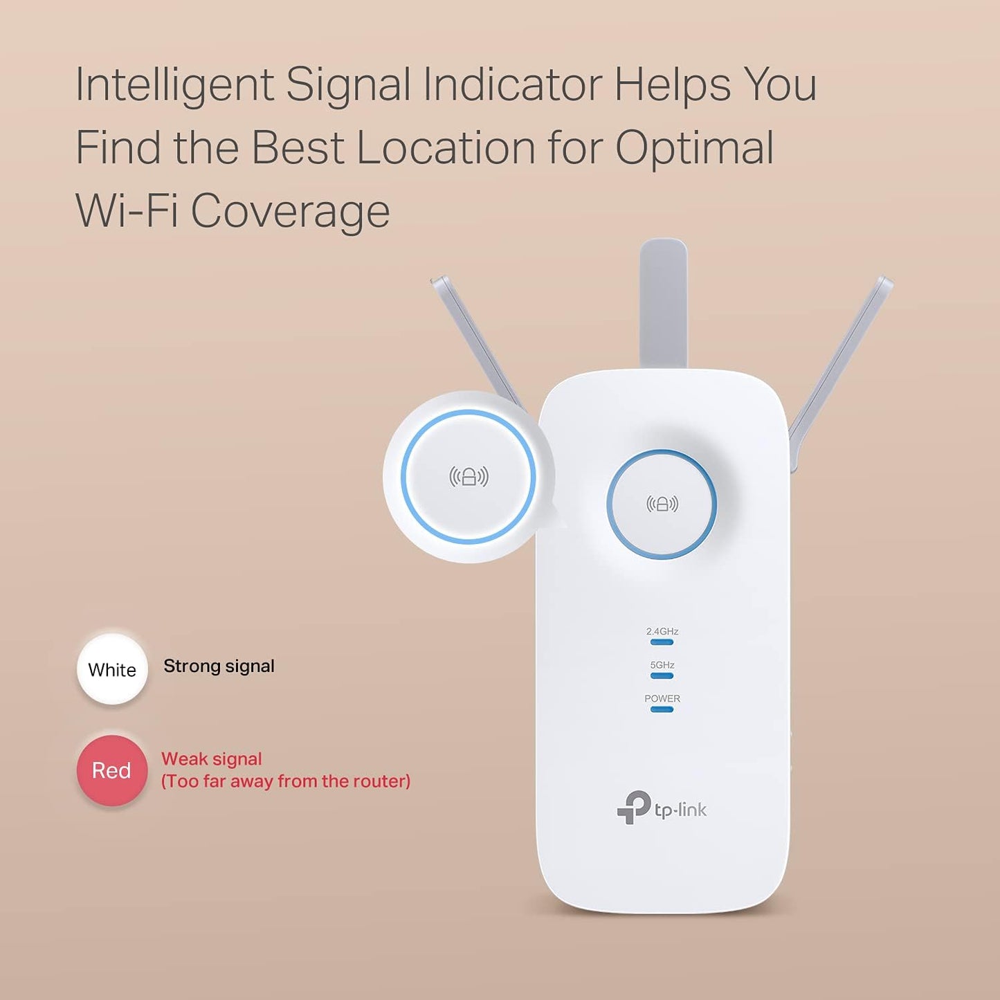 TP-Link RE550 AC1900 WiFi Range Extender